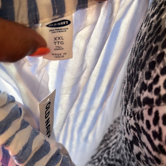 Women’s Old Navy striped off the shoulder summer dress - NEW - Size XXL 💙 - Picture 4 of 4